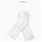 NEW HORZE PRE TIED STOCK TIE WOMENS LADY SHOW HORSE RIDING WHITE