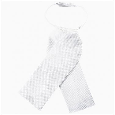 NEW HORZE PRE TIED STOCK TIE WOMENS LADY SHOW HORSE RIDING WHITE