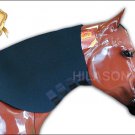 BLACK HILASON HEAVY DUTY HORSE NEOPRENE NECK SWEAT WRAP GROOMING TACK