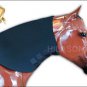 BLACK HILASON HEAVY DUTY HORSE NEOPRENE NECK SWEAT WRAP GROOMING TACK