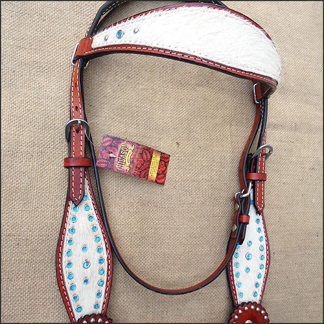 HILASON Ensemble de colliers de poitrine Western Horse Headstall cuir HILASON Ensemble de colliers de poitrine Western Horse Headstall cuir