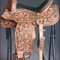 BH126-F HILASON BIG KING WESTERN WADE RANCH ROPING COWBOY LEATHER SADDLE 16"