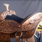 BH126-F HILASON BIG KING WESTERN WADE RANCH ROPING COWBOY LEATHER SADDLE 16"