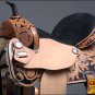 TT316BKIN 15" HILASON WESTERN FLEX TREE BARREL RACING TRAIL RIDING HORSE SADDLE