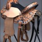 TT316BKIN 15" HILASON WESTERN FLEX TREE BARREL RACING TRAIL RIDING HORSE SADDLE