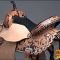 TT316BKIN 15" HILASON WESTERN FLEX TREE BARREL RACING TRAIL RIDING HORSE SADDLE