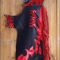 WESTERN LARGE JUNIOR CHILD RODEO BRONC BULL RIDING SHOW SMOOTH LEATHER CHAPS