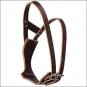 WEAVER LEATHER MEDIUM MIRACLE HAVANA HORSE BREAST COLLAR WITH NON RUST SS