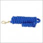 HILASON ROYAL BLUE 5/8 inch x 10 Feet TIGHT TWISTED COTTON HORSE LEAD ROPE