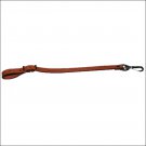 HILASON WESTERN TACK HORSE CHESTNUT LEATHER STRAP CINCH CONNECTOR W/ SNAP