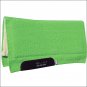 PROFESSIONAL CHOICE COMFORT FIT SMX AIR RIDE HORSE WOOL SADDLE PAD LIME GREEN