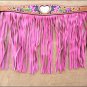 WESTERN LEATHER HORSE BRIDLE HEADSTALL BREAST COLLAR HEART HAND PAINT W/ FRINGES