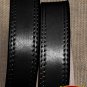 GM101BK-F HILASON HAND MADE HEAVY DUTY BUFFALO HIDE LEATHER STICHED BELT 40"
