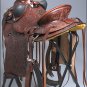WD005AM-F HILASON BIG KING WESTERN WADE RANCH ROPING COWBOY TRAIL SADDLE 17"