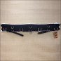 HILASON WESTERN HORSE PRO. TRAINING SURCINGLE BLACK FLEECE LINED