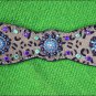 HILASON WESTERN LEOPARD LEATHER HORSE HEADSTALL BREAST COLLAR BERRY CONCO