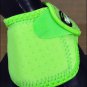 LARGE TOUGH 1 NO TURN QUICK WRAP EXTREME VENTED NEOPRENE HORSE BELL BOOTS GREEN