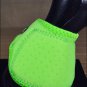 LARGE TOUGH 1 NO TURN QUICK WRAP EXTREME VENTED NEOPRENE HORSE BELL BOOTS GREEN