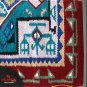 MADE IN USA FE163-F HILASON WESTERN WOOL FELT SADDLE BLANKET PAD CRIMSON WHITE