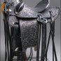 WD005BKRO-F HILASON BIG KING WESTERN WADE RANCH ROPING COWBOY TRAIL SADDLE 15"