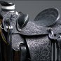 WD005BKRO-F HILASON BIG KING WESTERN WADE RANCH ROPING COWBOY TRAIL SADDLE 15"