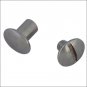 1/4" HILASON WESTERN HORSE SADDLE TACK CHICAGO SCREW STAINLESS STEEL 100 SET