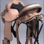 TT205RO 15" HILASON WESTERN FLEX TREE BARREL RACING TRAIL RIDING HORSE SADDLE