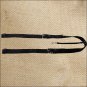HILASON NEW WESTERN TACK BLACK POLY FLANK CINCH GRITH W/ BILLETS HORSE SIZE