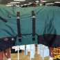 66" HILASON 1200D RIPSTOP WATERPROOF POLY HORSE WINTER SHEET BELLY WRAP GREEN