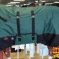 66" HILASON 1200D RIPSTOP WATERPROOF POLY HORSE WINTER SHEET BELLY WRAP GREEN