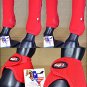 MEDIUM TOUGH1 REAR FRONT LEG VENTED HORSE SPLINT SPORTS BELL BOOTS RED