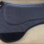 BLACK HILASON TRAIL WESTERN ELITE SERIES TACKY TACK SADDLE PAD ROUND SKIRT