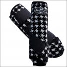 SMALL PROFESSIONAL CHOICE MEDICINE HORSE LEG BOOTS SMB 3 VALUE HOUNDSTOOTH