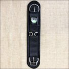 WEAVER FELT LINED STRAIGHT SMART HORSE CINCH GIRTH ROLL SNUG BUCKLE  BLACK BROWN