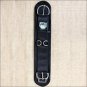 WEAVER FELT LINED STRAIGHT SMART HORSE CINCH GIRTH ROLL SNUG BUCKLE  BLACK BROWN