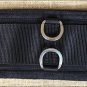 WEAVER FELT LINED STRAIGHT SMART HORSE CINCH GIRTH ROLL SNUG BUCKLE  BLACK BROWN