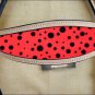 HILASON WESTERN LEATHER HORSE BRIDLE HEADSTALL TAN RED BLACK DOTS INLAY