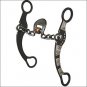 REINSMAN PRO ROPER LARGE CHAIN THUMB PORT COPPER ROLLER HORSE MOUTH BIT