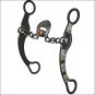 REINSMAN PRO ROPER LARGE CHAIN THUMB PORT COPPER ROLLER HORSE MOUTH BIT