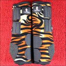 LARGE TIGER PRINT CLASSIC EQUINE LEGACY SYSTEM FRONT HORSE SPORT BOOTS