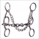 PROFESSIONAL CHOICE TACK HORSE FUTURITY BIT 5.5" CHAIN SHANK HORSE MOUTH