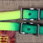 5/8in x 7ft RAINBOW NYLON HORSE SPILT CONTEST REIN TACK NICKEL PLATED HARDWARE
