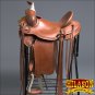 RS106M-F HILASON "BIG KING Series" WESTERN WADE RANCH ROPING COWBOY SADDLE 15