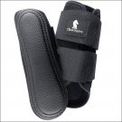 SMALL CLASSIC EQUINE AIRWAVE SPLINT BREATHABLE HORSE LEG BOOTS PAIR BLACK