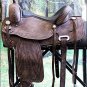 TO105RO-F HILASON TREELESS WESTERN LEATHER TRAIL PLEASURE HORSE RIDING SADDLE 16