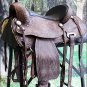 TO105RO-F HILASON TREELESS WESTERN LEATHER TRAIL PLEASURE HORSE RIDING SADDLE 16