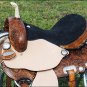 TO104MB HILASON TREELESS WESTERN BARREL RACING TRAIL PLEASURE SADDLE 14" 15" 16"