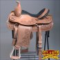 BH65F HILASON "BIG KING Series" WESTERN WADE RANCH ROPING COWBOY TRAIL SADDLE 16