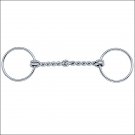 WEAVER DRAFT HORSE BIT 6 INCH SINGLE TWISTED WIRE SNAFFLE MOUTH