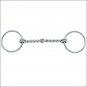 WEAVER DRAFT HORSE BIT 6 INCH SINGLE TWISTED WIRE SNAFFLE MOUTH